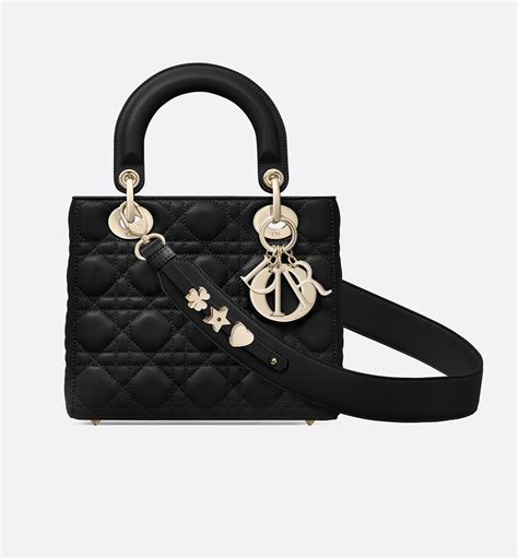 lady dior black cannage